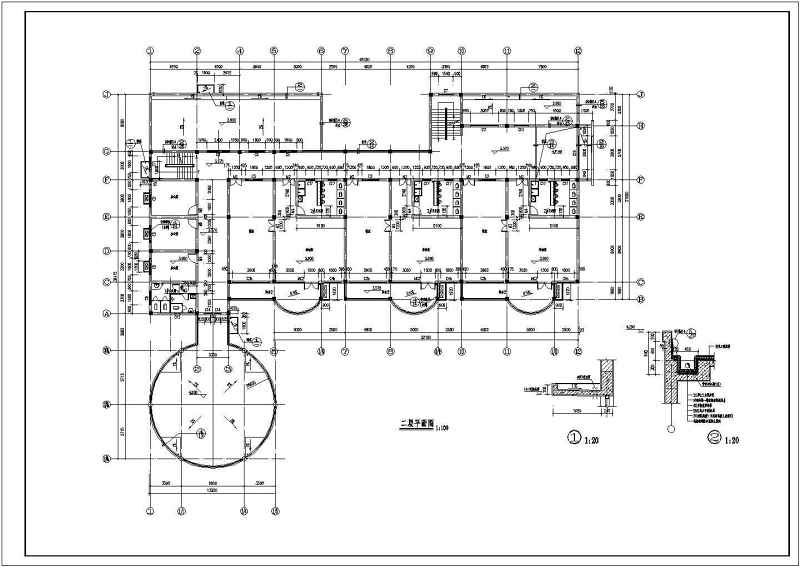 <a href=https://www.yitu.cn/su/7587.html target=_blank class=infotextkey>幼儿园</a>建筑施工图