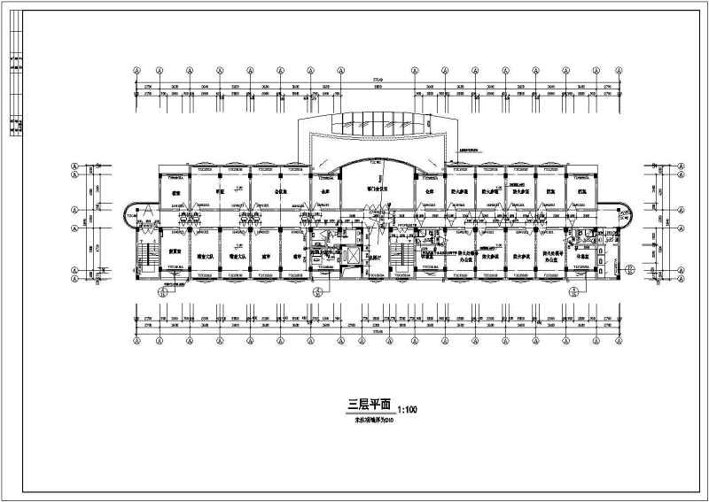 某<a href=https://www.yitu.cn/su/7637.html target=_blank class=infotextkey>框架</a>结构消防大队<a href=https://www.yitu.cn/su/8081.html target=_blank class=infotextkey>办公<a href=https://www.yitu.cn/su/8159.html target=_blank class=infotextkey>楼</a></a>建筑<a href=https://www.yitu.cn/su/7590.html target=_blank class=infotextkey>设计</a>cad全套施工图