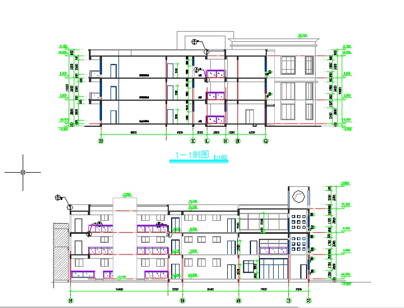 <a href=https://www.yitu.cn/su/7587.html target=_blank class=infotextkey>幼儿园</a>全套建筑图