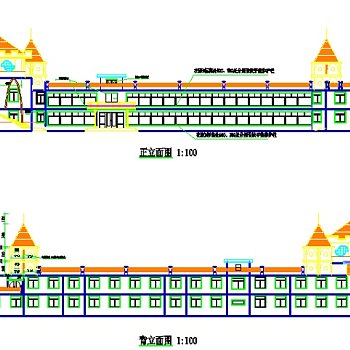 某幼儿园cad施工图