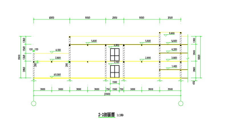 某<a href=https://www.yitu.cn/su/7587.html target=_blank class=infotextkey>幼儿园</a>cad施工图