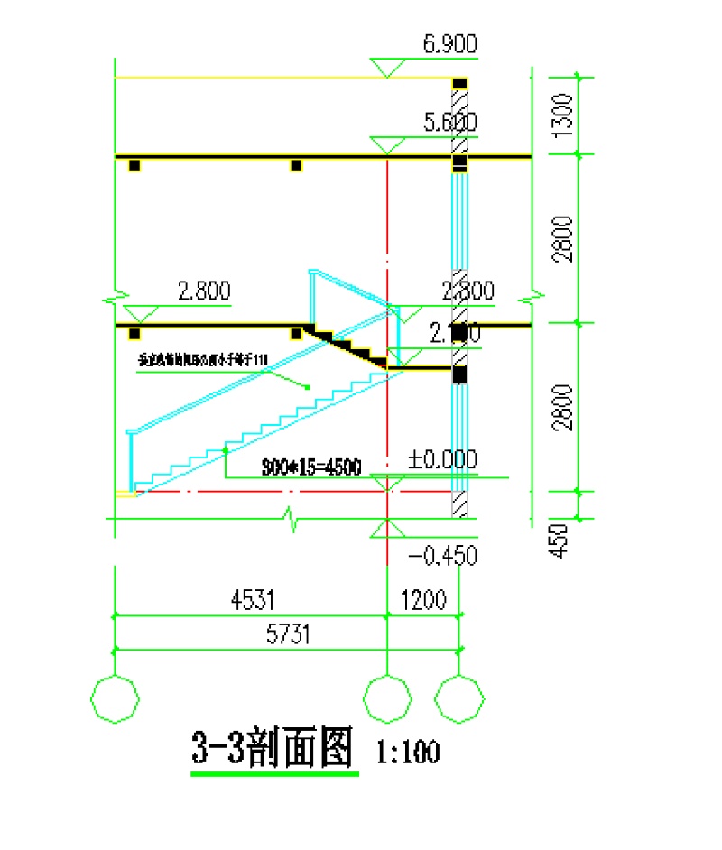 某<a href=https://www.yitu.cn/su/7587.html target=_blank class=infotextkey>幼儿园</a>cad施工图