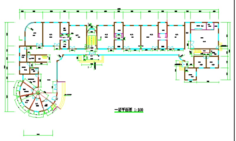 某<a href=https://www.yitu.cn/su/7587.html target=_blank class=infotextkey>幼儿园</a>cad施工图