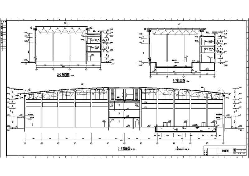 某体育馆建筑全套<a href=https://www.yitu.cn/su/7590.html target=_blank class=infotextkey>设计</a>施工CAD图