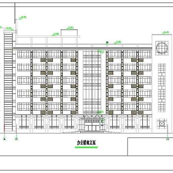 某6层办公楼全套建筑结构图纸