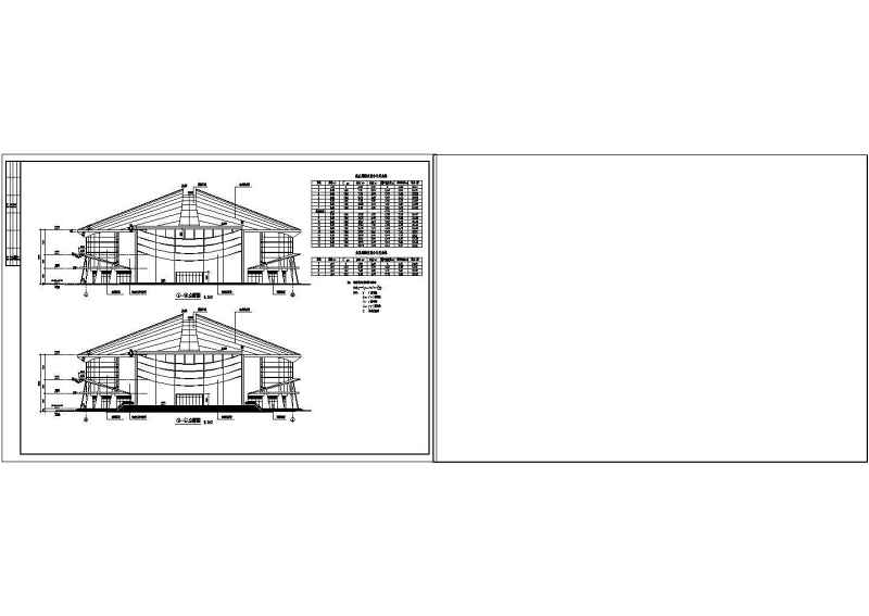 某体育馆建筑<a href=https://www.yitu.cn/su/7590.html target=_blank class=infotextkey>设计</a>cad施工图带渲染效果图