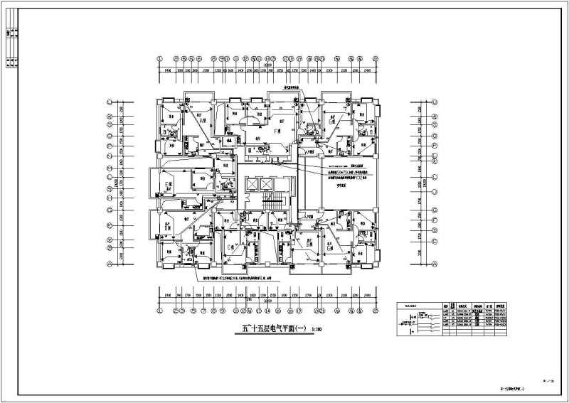 一栋15层的商住<a href=https://www.yitu.cn/su/8159.html target=_blank class=infotextkey>楼</a>电气<a href=https://www.yitu.cn/su/7590.html target=_blank class=infotextkey>设计</a>施工图