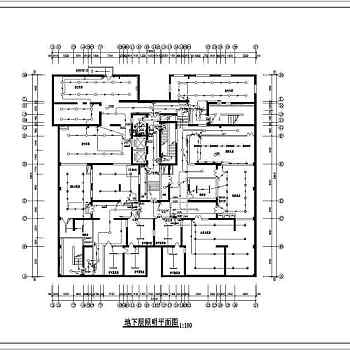 一栋22层的商住楼电气设计施工图