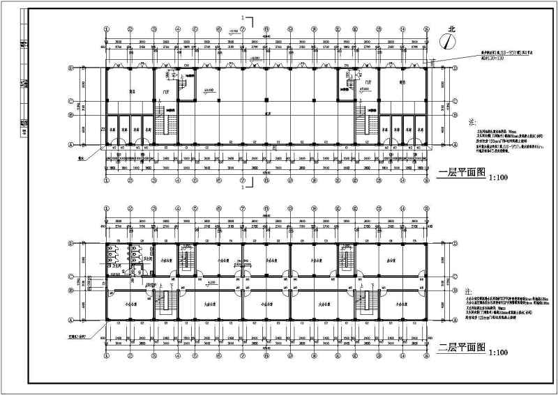 多层商住<a href=https://www.yitu.cn/su/8159.html target=_blank class=infotextkey>楼</a>建筑cad<a href=https://www.yitu.cn/su/7590.html target=_blank class=infotextkey>设计</a>施工图