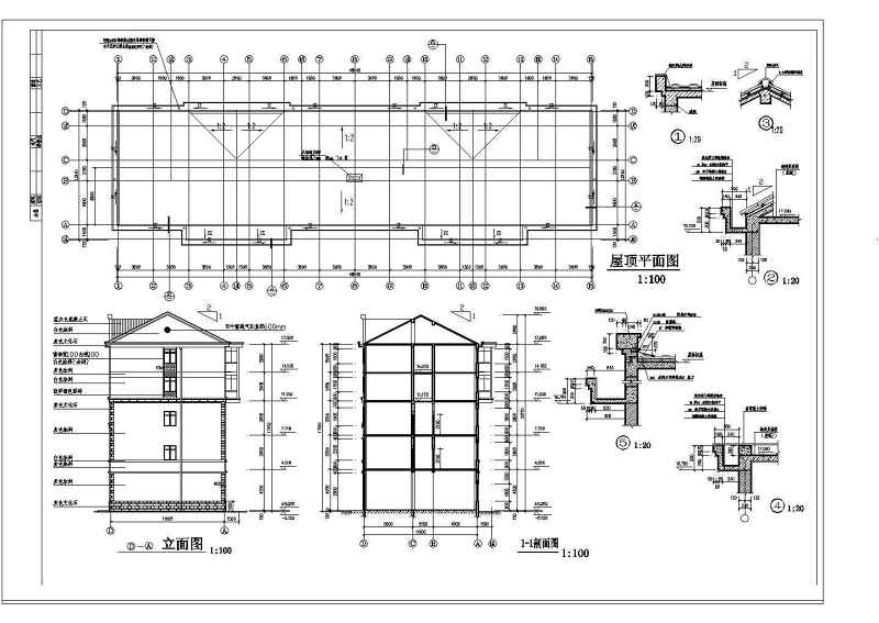 多层商住<a href=https://www.yitu.cn/su/8159.html target=_blank class=infotextkey>楼</a>建筑cad<a href=https://www.yitu.cn/su/7590.html target=_blank class=infotextkey>设计</a>施工图