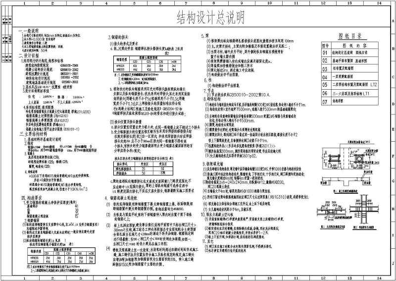 某<a href=https://www.yitu.cn/su/7872.html target=_blank class=infotextkey>地</a>七层底框结构商住<a href=https://www.yitu.cn/su/8159.html target=_blank class=infotextkey>楼</a>结构施工图