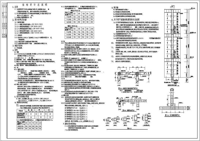 某<a href=https://www.yitu.cn/su/7872.html target=_blank class=infotextkey>地</a>多层底框结构商住<a href=https://www.yitu.cn/su/8159.html target=_blank class=infotextkey>楼</a>结构<a href=https://www.yitu.cn/su/7590.html target=_blank class=infotextkey>设计</a>施工图