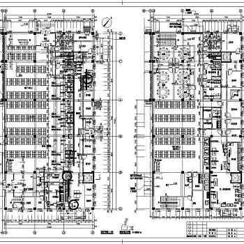 某地两层框架结构餐厅建筑设计施工图