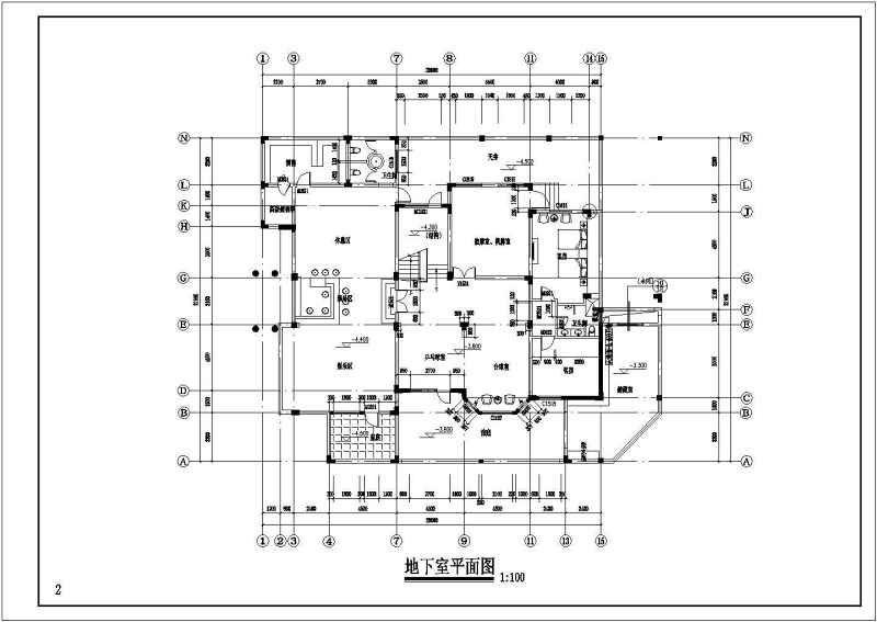 某二层<a href=https://www.yitu.cn/su/7637.html target=_blank class=infotextkey>框架</a>结构别墅<a href=https://www.yitu.cn/su/8159.html target=_blank class=infotextkey>楼</a>建筑<a href=https://www.yitu.cn/su/7590.html target=_blank class=infotextkey>设计</a>施工图