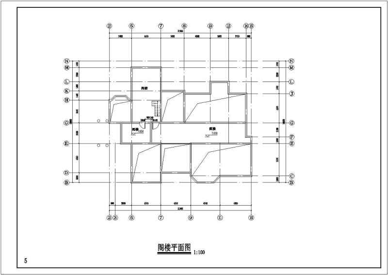 某二层<a href=https://www.yitu.cn/su/7637.html target=_blank class=infotextkey>框架</a>结构别墅<a href=https://www.yitu.cn/su/8159.html target=_blank class=infotextkey>楼</a>建筑<a href=https://www.yitu.cn/su/7590.html target=_blank class=infotextkey>设计</a>施工图