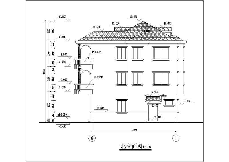 某<a href=https://www.yitu.cn/su/7872.html target=_blank class=infotextkey>地</a>上三层<a href=https://www.yitu.cn/su/7637.html target=_blank class=infotextkey>框架</a>结构独栋别墅建筑<a href=https://www.yitu.cn/su/7590.html target=_blank class=infotextkey>设计</a>方案<a href=https://www.yitu.cn/su/7937.html target=_blank class=infotextkey>图纸</a>