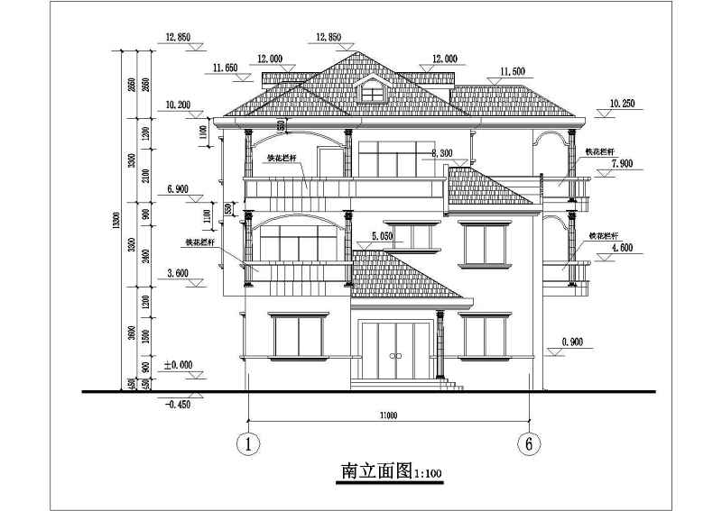 某<a href=https://www.yitu.cn/su/7872.html target=_blank class=infotextkey>地</a>上三层<a href=https://www.yitu.cn/su/7637.html target=_blank class=infotextkey>框架</a>结构独栋别墅建筑<a href=https://www.yitu.cn/su/7590.html target=_blank class=infotextkey>设计</a>方案<a href=https://www.yitu.cn/su/7937.html target=_blank class=infotextkey>图纸</a>