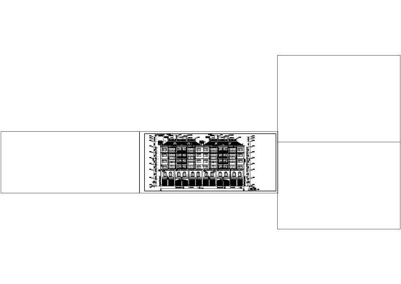 六层砖混结构商住<a href=https://www.yitu.cn/su/8159.html target=_blank class=infotextkey>楼</a><a href=https://www.yitu.cn/su/7590.html target=_blank class=infotextkey>设计</a>全套CAD<a href=https://www.yitu.cn/su/7937.html target=_blank class=infotextkey>图纸</a>