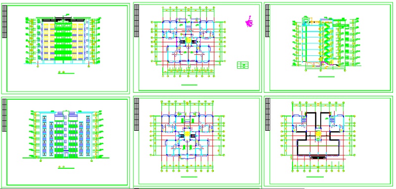 超火爆的42套多层高层住宅单元<a href=https://www.yitu.cn/su/8159.html target=_blank class=infotextkey>楼</a>建筑<a href=https://www.yitu.cn/su/7590.html target=_blank class=infotextkey>设计</a><a href=https://www.yitu.cn/su/7937.html target=_blank class=infotextkey>图纸</a>