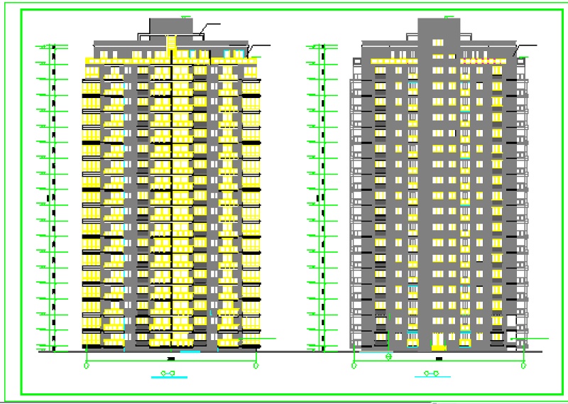 超火爆的42套多层高层住宅单元<a href=https://www.yitu.cn/su/8159.html target=_blank class=infotextkey>楼</a>建筑<a href=https://www.yitu.cn/su/7590.html target=_blank class=infotextkey>设计</a><a href=https://www.yitu.cn/su/7937.html target=_blank class=infotextkey>图纸</a>