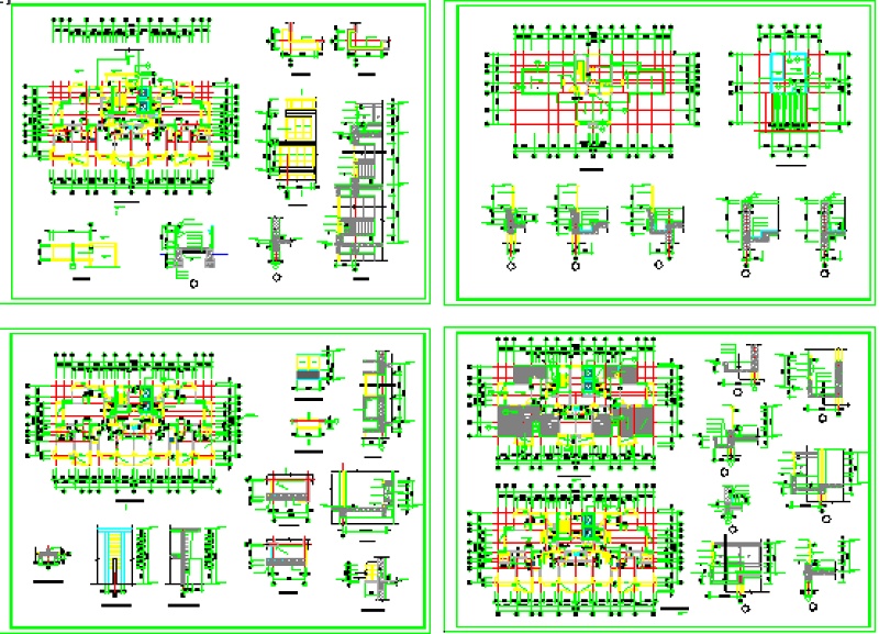 超火爆的42套多层高层住宅单元<a href=https://www.yitu.cn/su/8159.html target=_blank class=infotextkey>楼</a>建筑<a href=https://www.yitu.cn/su/7590.html target=_blank class=infotextkey>设计</a><a href=https://www.yitu.cn/su/7937.html target=_blank class=infotextkey>图纸</a>