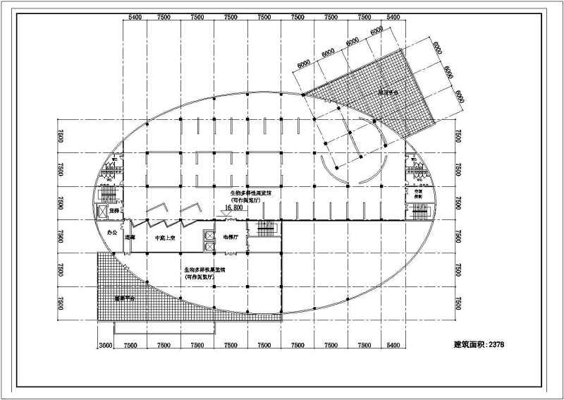 某学院图书馆<a href=https://www.yitu.cn/su/7590.html target=_blank class=infotextkey>设计</a>方案