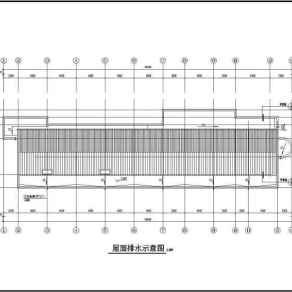 某工厂两层办公楼建筑施工设计CAD图纸