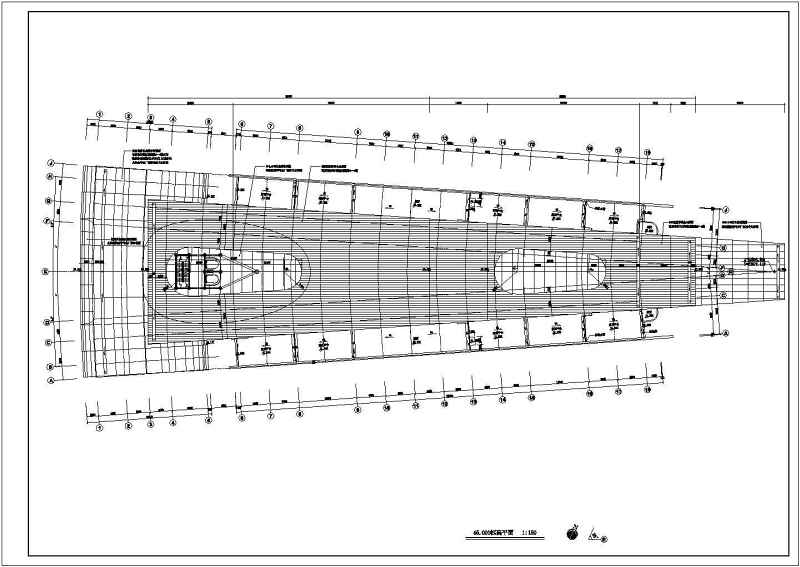 某知名体育馆全套建筑施工图