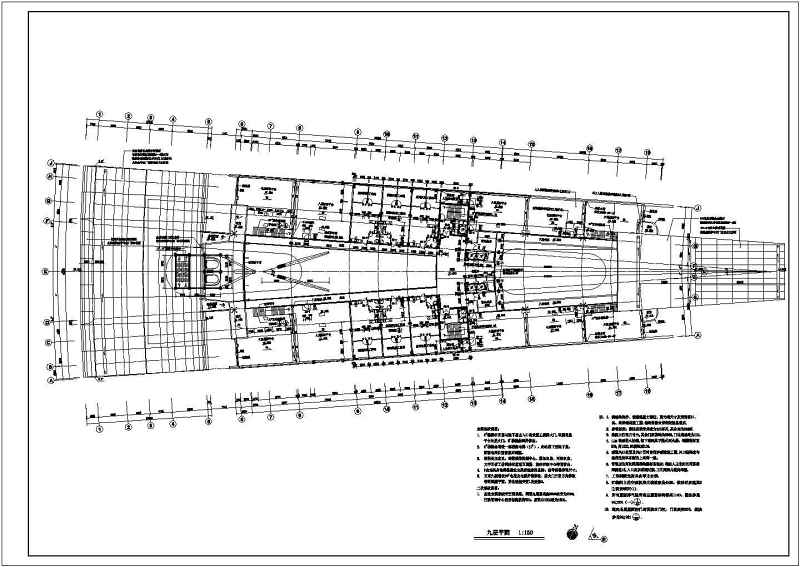 某知名体育馆全套建筑施工图