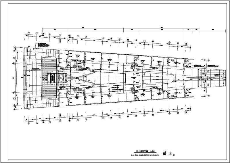 某知名体育馆全套建筑施工图