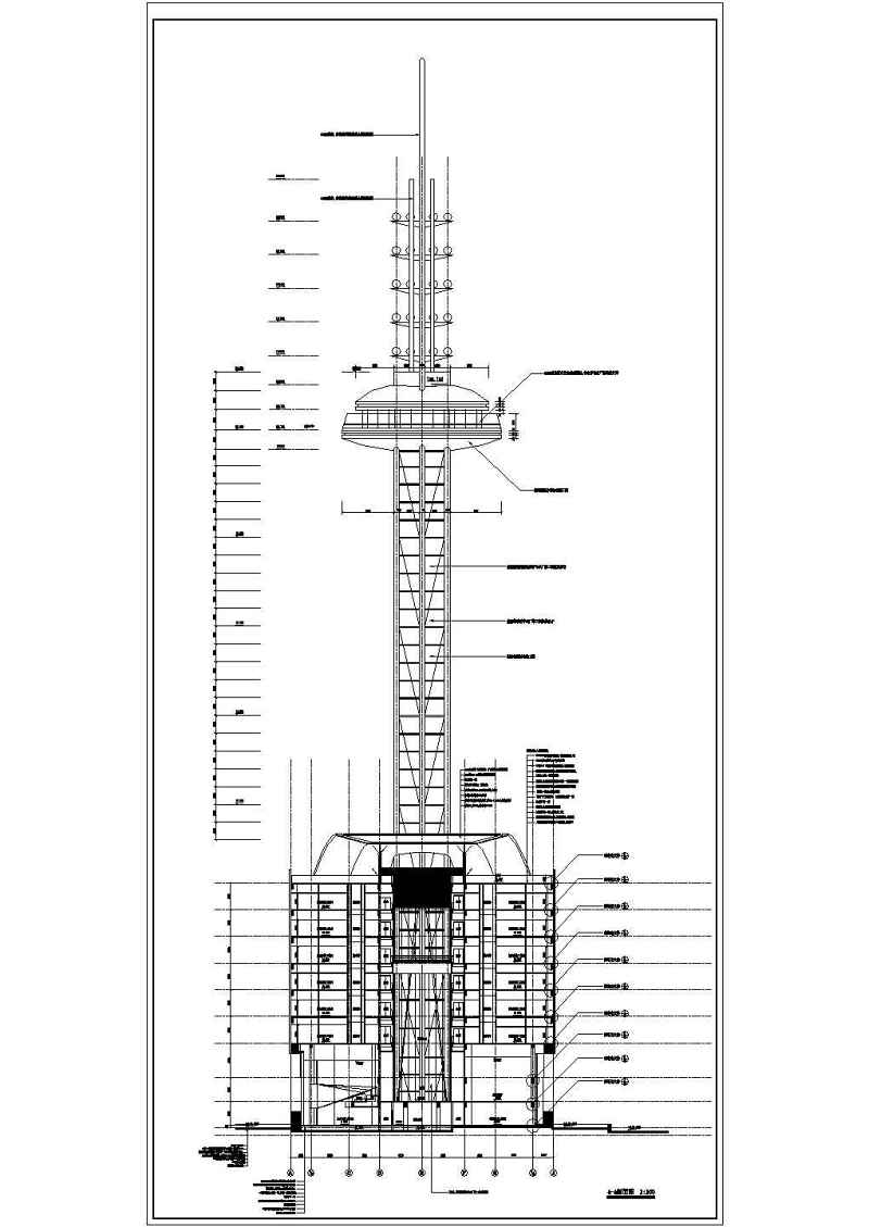 某知名体育馆全套建筑施工图