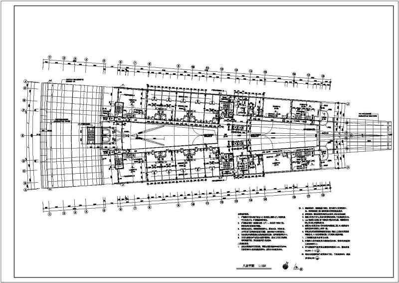 某知名体育馆全套建筑施工图