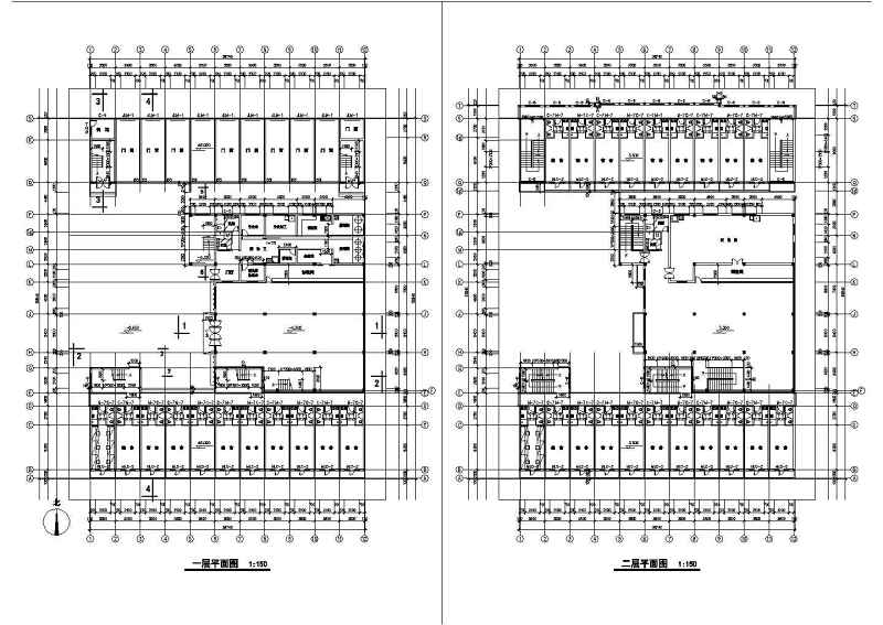 某五层中学食堂建筑<a href=https://www.yitu.cn/su/7590.html target=_blank class=infotextkey>设计</a>施工图