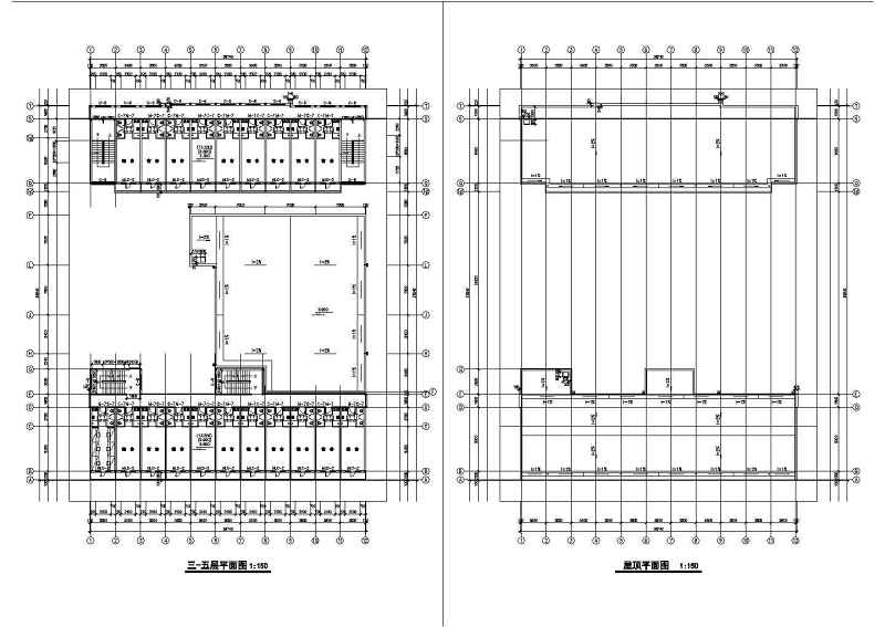 某五层中学食堂建筑<a href=https://www.yitu.cn/su/7590.html target=_blank class=infotextkey>设计</a>施工图