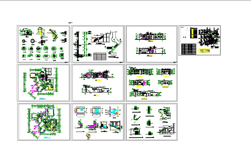 非常受欢迎的50套多种建筑风格的<a href=https://www.yitu.cn/su/7587.html target=_blank class=infotextkey>幼儿园</a>建筑CAD<a href=https://www.yitu.cn/su/7937.html target=_blank class=infotextkey>图纸</a>