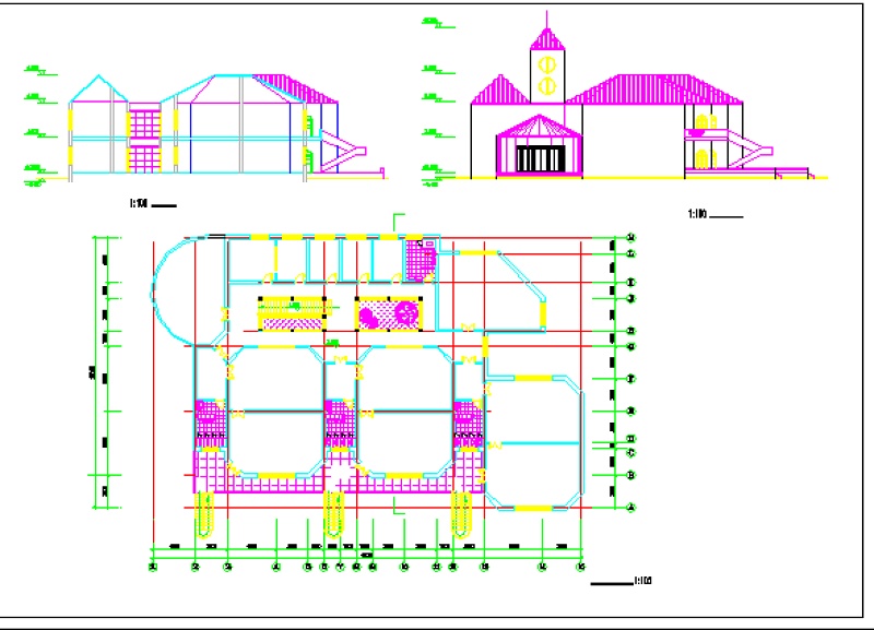 非常受欢迎的50套多种建筑风格的<a href=https://www.yitu.cn/su/7587.html target=_blank class=infotextkey>幼儿园</a>建筑CAD<a href=https://www.yitu.cn/su/7937.html target=_blank class=infotextkey>图纸</a>