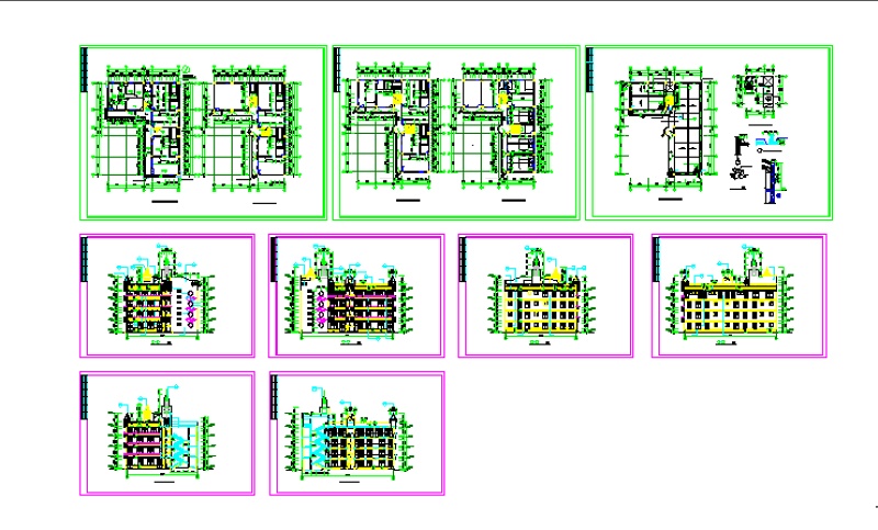 非常受欢迎的50套多种建筑风格的<a href=https://www.yitu.cn/su/7587.html target=_blank class=infotextkey>幼儿园</a>建筑CAD<a href=https://www.yitu.cn/su/7937.html target=_blank class=infotextkey>图纸</a>