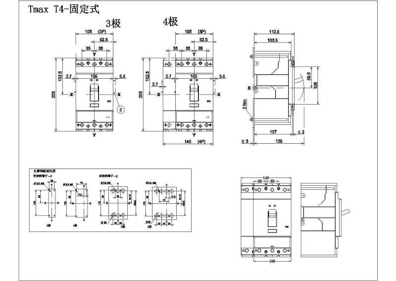 电气cad图块_ABB、正泰、施耐德常用cad图块（非常全面）