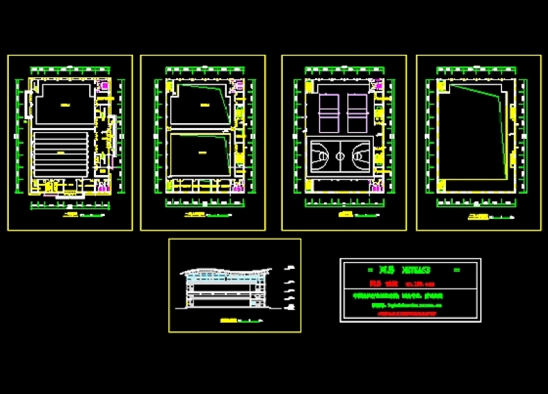 体育馆建筑图