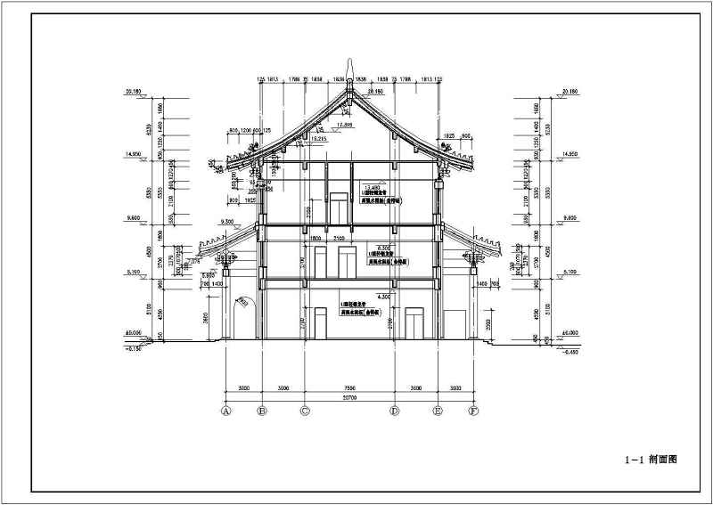 某<a href=https://www.yitu.cn/su/7872.html target=_blank class=infotextkey>地</a>多层<a href=https://www.yitu.cn/su/7637.html target=_blank class=infotextkey>框架</a>结构<a href=https://www.yitu.cn/su/7939.html target=_blank class=infotextkey>仿古建筑</a><a href=https://www.yitu.cn/su/7590.html target=_blank class=infotextkey>设计</a>施工<a href=https://www.yitu.cn/su/7937.html target=_blank class=infotextkey>图纸</a>