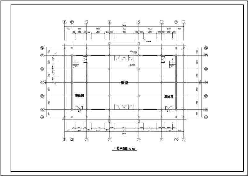 某<a href=https://www.yitu.cn/su/7872.html target=_blank class=infotextkey>地</a>两层<a href=https://www.yitu.cn/su/7637.html target=_blank class=infotextkey>框架</a>结构<a href=https://www.yitu.cn/su/7939.html target=_blank class=infotextkey>仿古建筑</a><a href=https://www.yitu.cn/su/7590.html target=_blank class=infotextkey>设计</a>施工<a href=https://www.yitu.cn/su/7937.html target=_blank class=infotextkey>图纸</a>