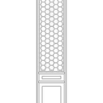 建筑CAD图块之建筑CAD常用图块之门（二）