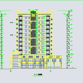 某地11层剪力墙结构住宅楼建筑设计施工图