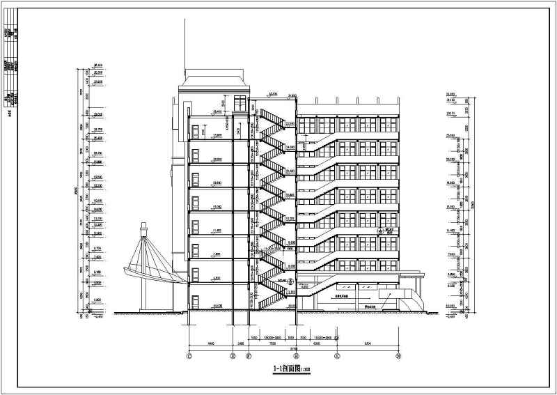 某<a href=https://www.yitu.cn/sketchup/xuexiao/index.html target=_blank class=infotextkey>学校</a>综合<a href=https://www.yitu.cn/su/8159.html target=_blank class=infotextkey>楼</a>全套建筑图