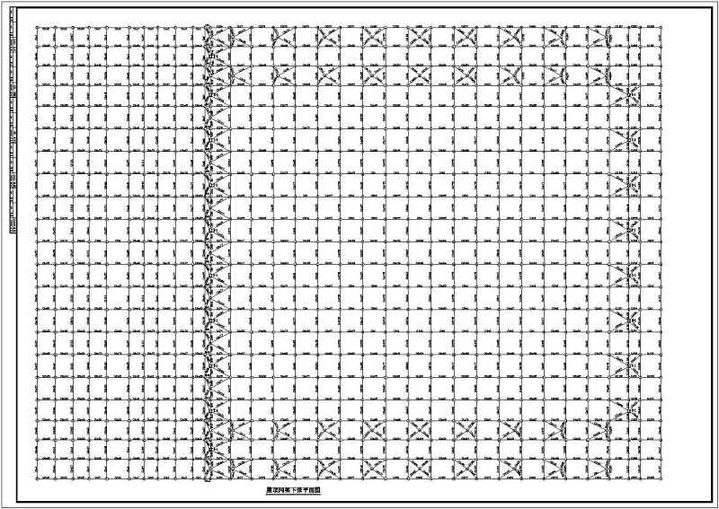 某大学体育馆屋顶网架结构<a href=https://www.yitu.cn/su/7590.html target=_blank class=infotextkey>设计</a>施工图