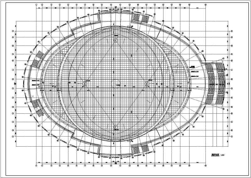 北方某省大型体育馆建筑<a href=https://www.yitu.cn/su/7590.html target=_blank class=infotextkey>设计</a>方案图