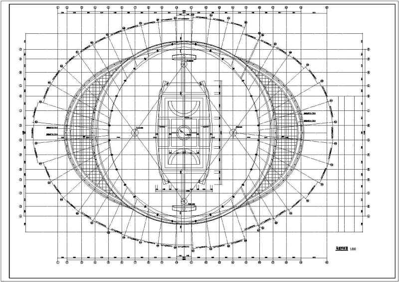 北方某省大型体育馆建筑<a href=https://www.yitu.cn/su/7590.html target=_blank class=infotextkey>设计</a>方案图