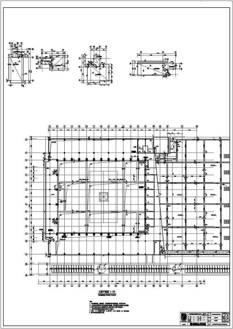 【广东】某三层乙级体育馆建筑及结构<a href=https://www.yitu.cn/su/7590.html target=_blank class=infotextkey>设计</a>施工图（含<a href=https://www.yitu.cn/su/5628.html target=_blank class=infotextkey>水</a>暖电）