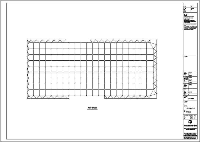 深圳一<a href=https://www.yitu.cn/sketchup/xuexiao/index.html target=_blank class=infotextkey>学校</a>体育馆网架结构<a href=https://www.yitu.cn/su/7590.html target=_blank class=infotextkey>设计</a>施工图