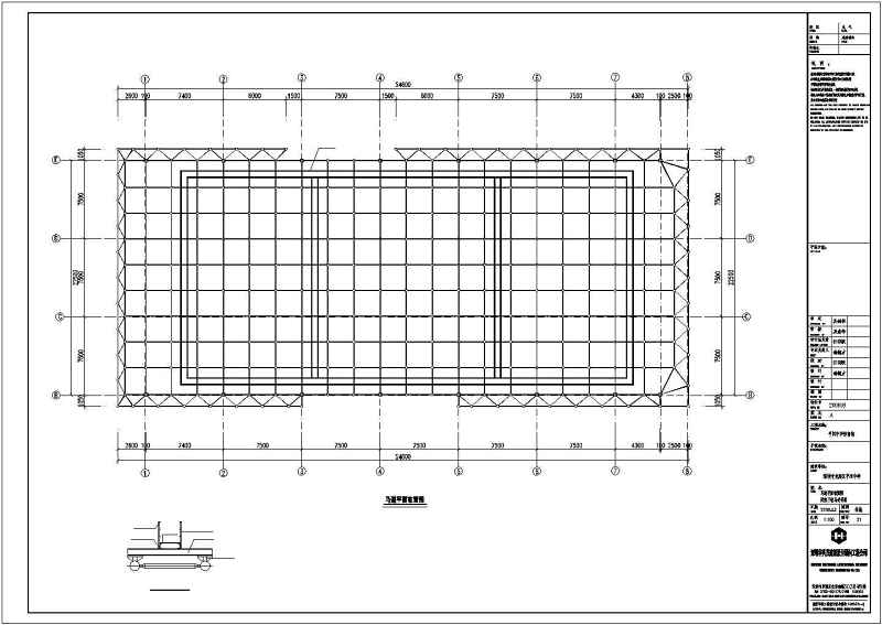 深圳一<a href=https://www.yitu.cn/sketchup/xuexiao/index.html target=_blank class=infotextkey>学校</a>体育馆网架结构<a href=https://www.yitu.cn/su/7590.html target=_blank class=infotextkey>设计</a>施工图